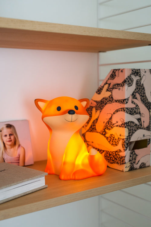 Nachtlicht - Fuchs Cesar - Orange - LED mit USB