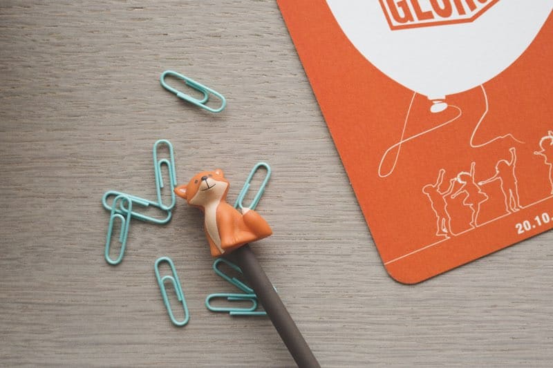 Bleistift - Cesar Fuchs - Orange