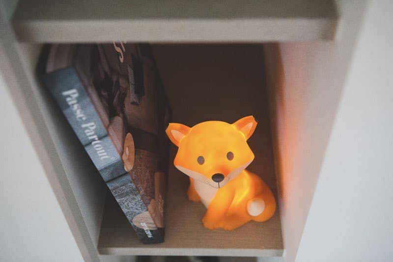 Nachtlicht - Fuchs Cesar - Kaktusgrün