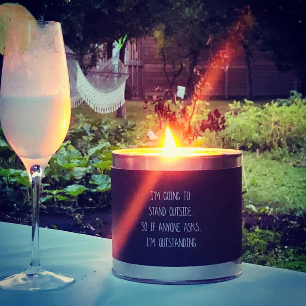 Outdoor Kerze - My Flame - I'm Outstanding