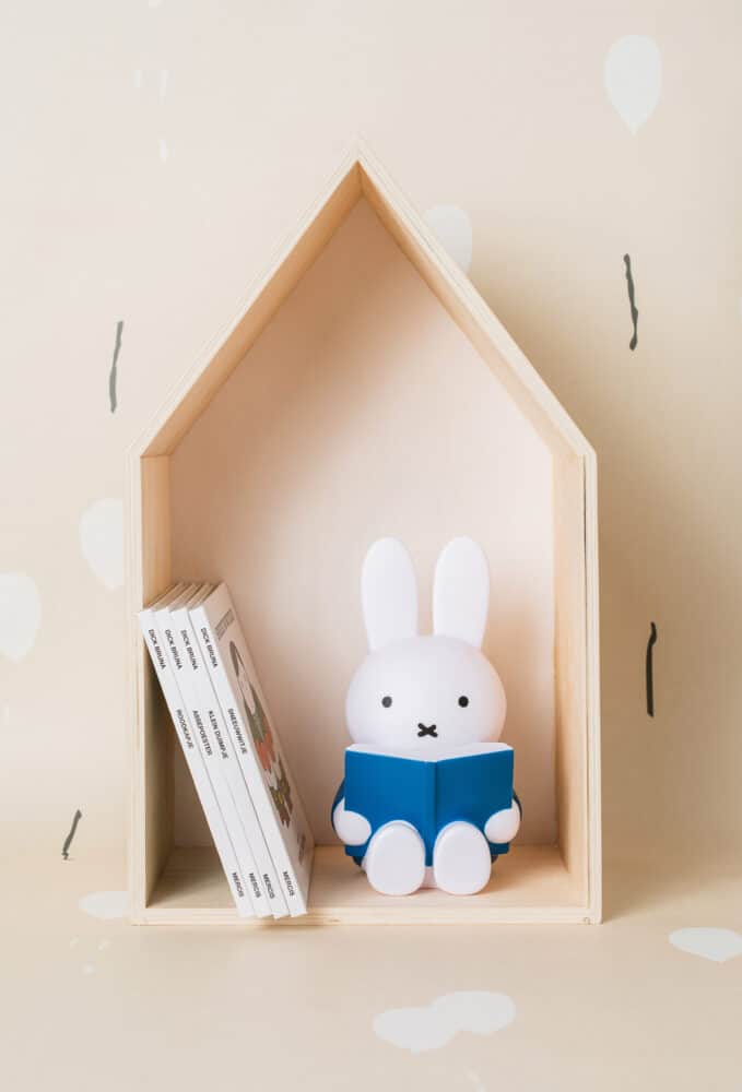 MIFFY liest Spardose Medium *Blau*