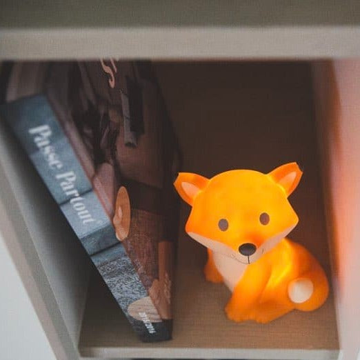 Nachtlicht - Fuchs Cesar - Orange - LED mit USB