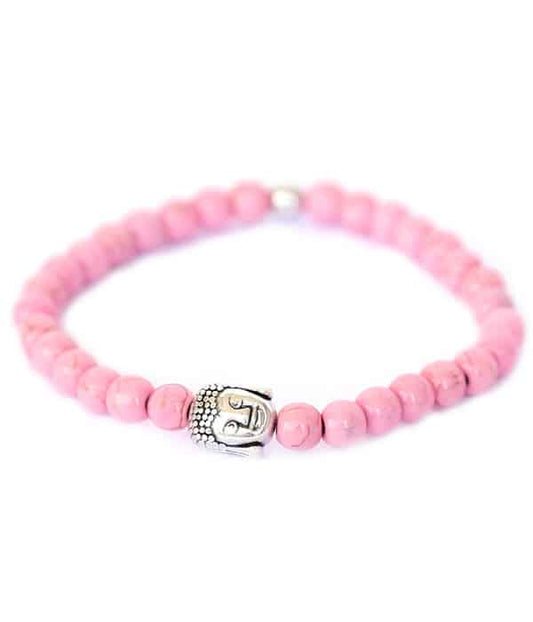 Perlen Armband Love Ibiza Buddha Rose