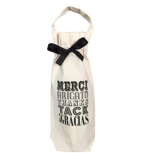 BAG-ALL Geschenktasche Wein Merci